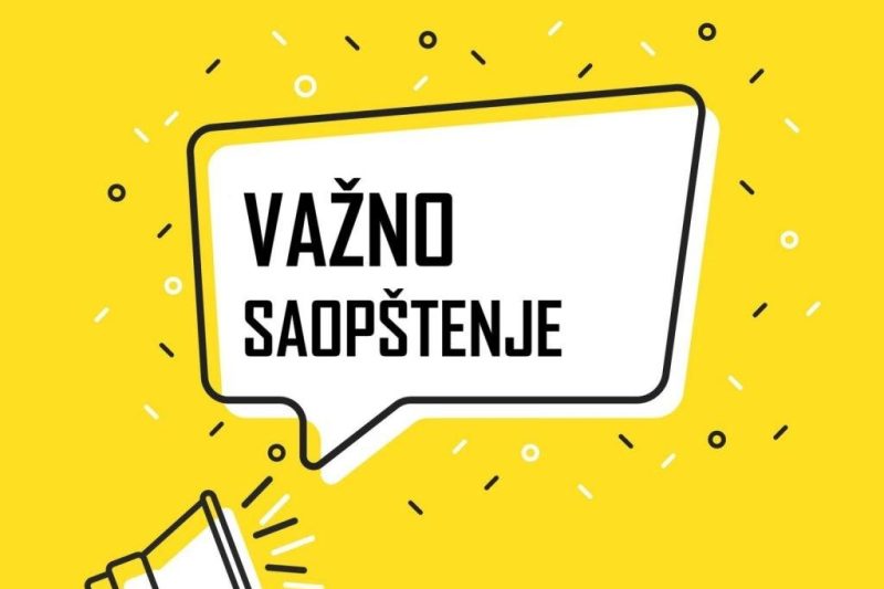 saopstenje